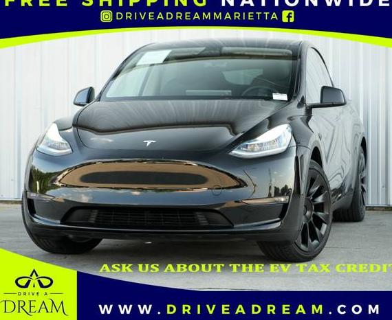 TESLA MODEL Y 2022 7SAYGAEE6NF454659 image